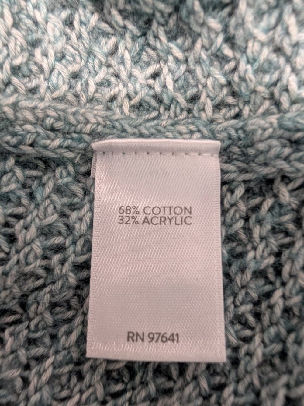 J Jill Women's Sweater Vest Petite XL Blue Spruce V Neck Knit Sleeveless - Picture 8 of 11